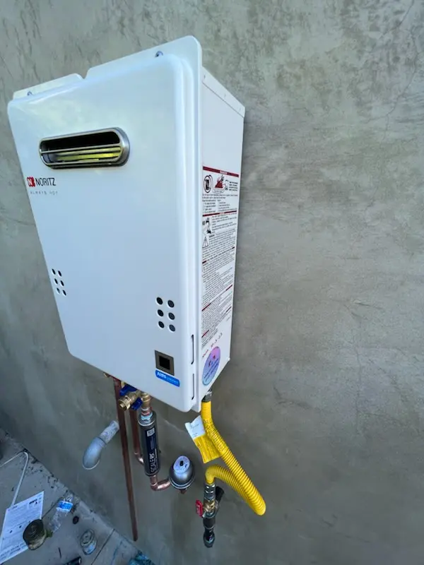 Tankless water heater installation for Big Bend homes